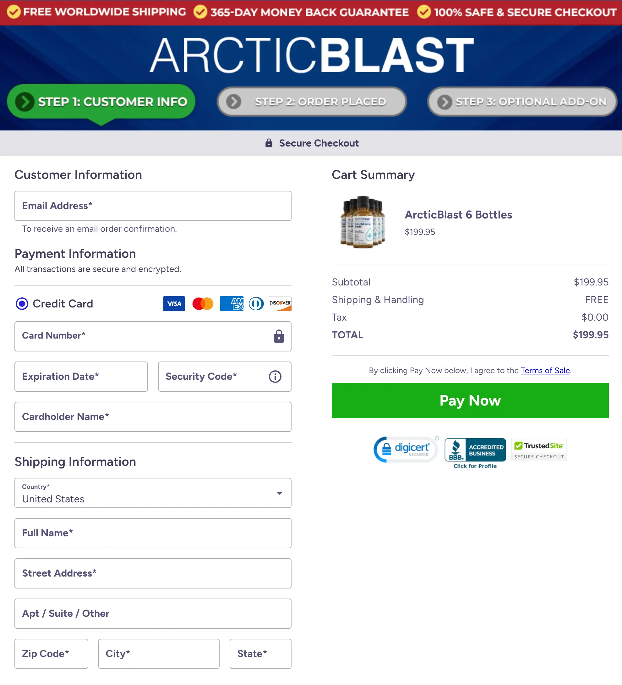 Arctic Blast add to cart